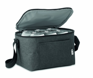 Logotrade corporate gift image of: 600D RPET Cooler bag for cans
