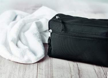 Logo trade business gift photo of: 600D RPET toilet bag