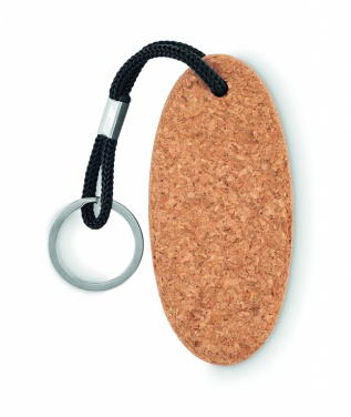 Logotrade corporate gift picture of: Floating cork key ring Lohja