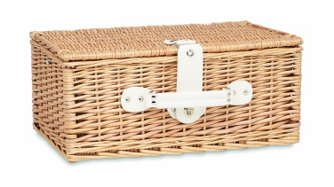 Logotrade promotional gifts photo of: Wicker picnic basket 2 people