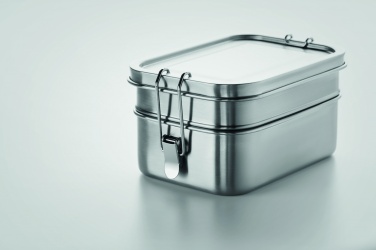 Logo trade promotional product photo of: Stainless steel lunch box
