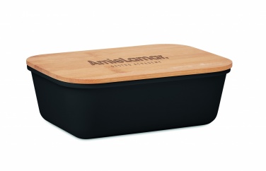 Logo trade promotional merchandise picture of: Lunch box with bamboo lid
