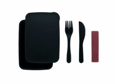 Logotrade advertising product image of: Lunch box with cutlery