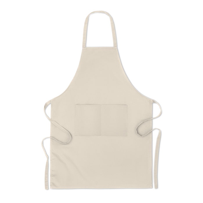 Logotrade promotional item image of: Organic cotton apron 200 gr/m²