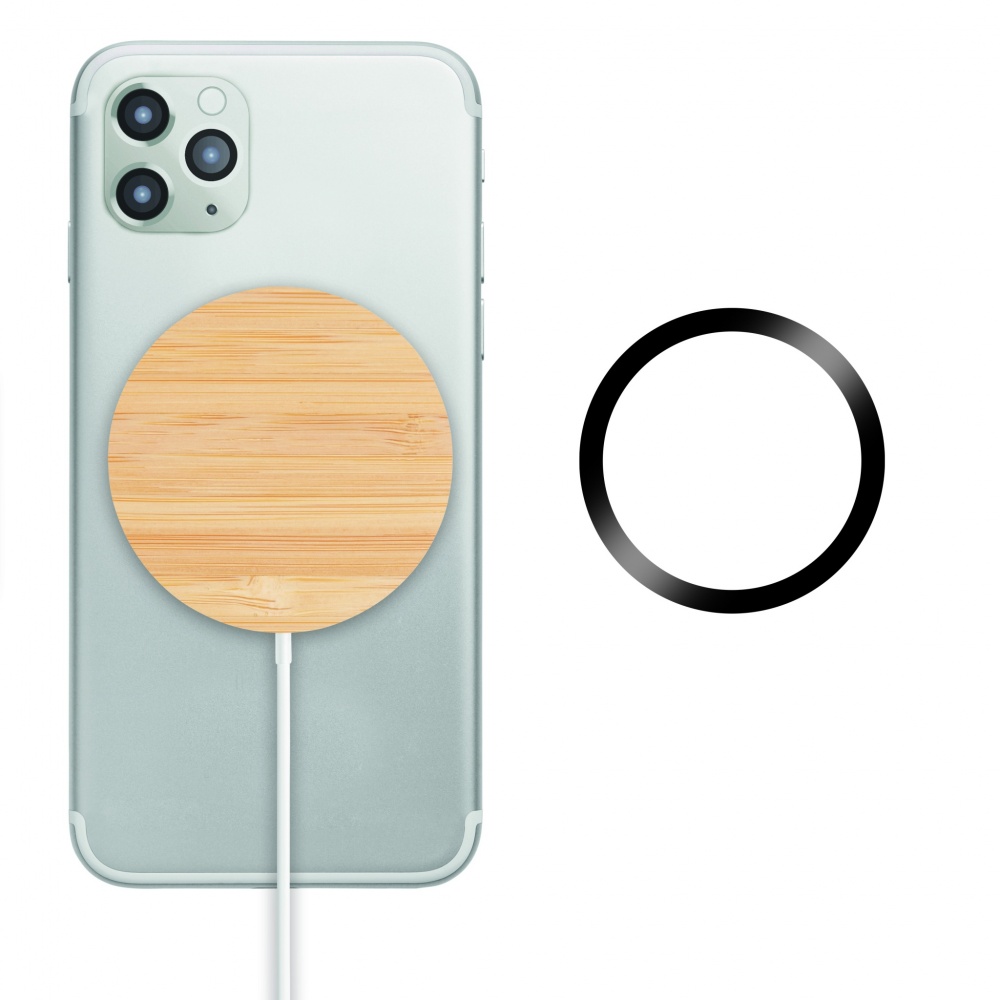 Logo trade promotional items picture of: Magnetic Wireless charger 10W