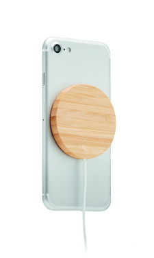 Logo trade promotional merchandise picture of: Magnetic Wireless charger 10W