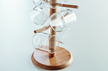 Logotrade promotional giveaway image of: Bamboo cup set holder