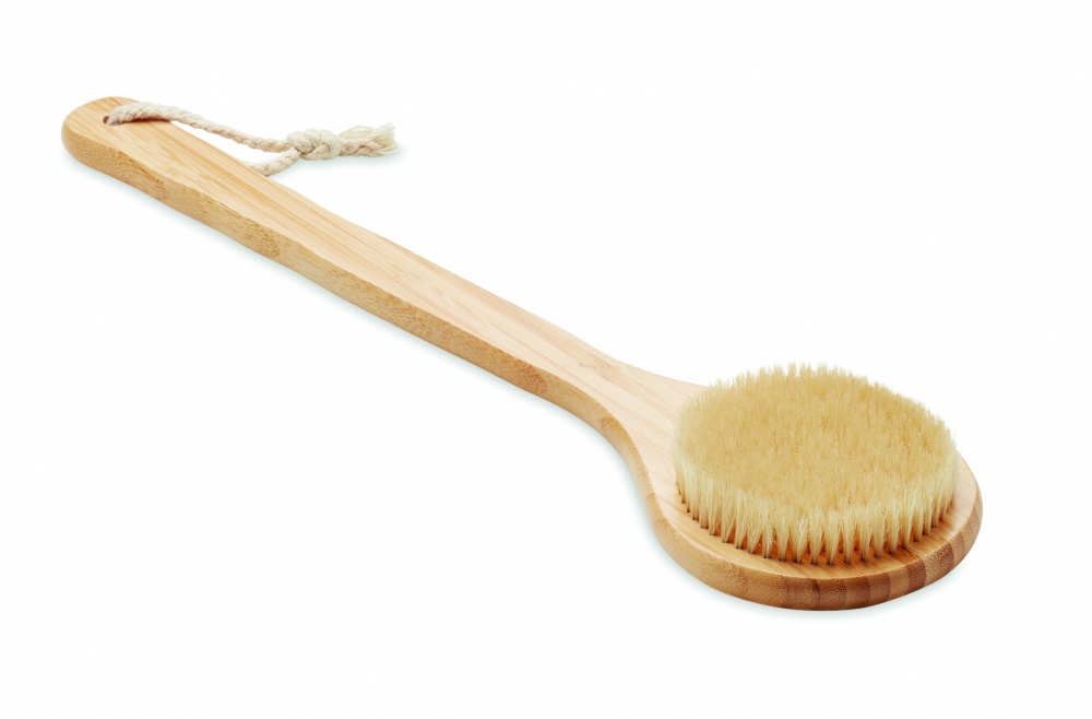 Logo trade promotional gifts picture of: Bamboo bath brush