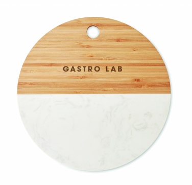 Logotrade corporate gift picture of: Marble/ bamboo serving board