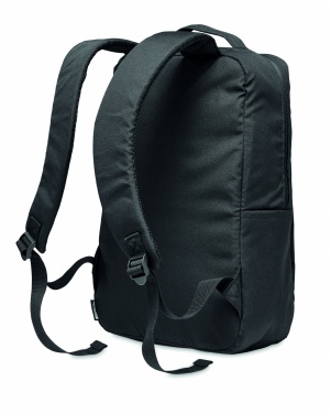 Logo trade promotional giveaways picture of: Laptop backpack in 300D RPET