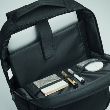 Logotrade promotional gift image of: Laptop backpack in 300D RPET