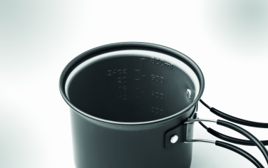 Logo trade corporate gifts image of: 2 camping pots with cutlery