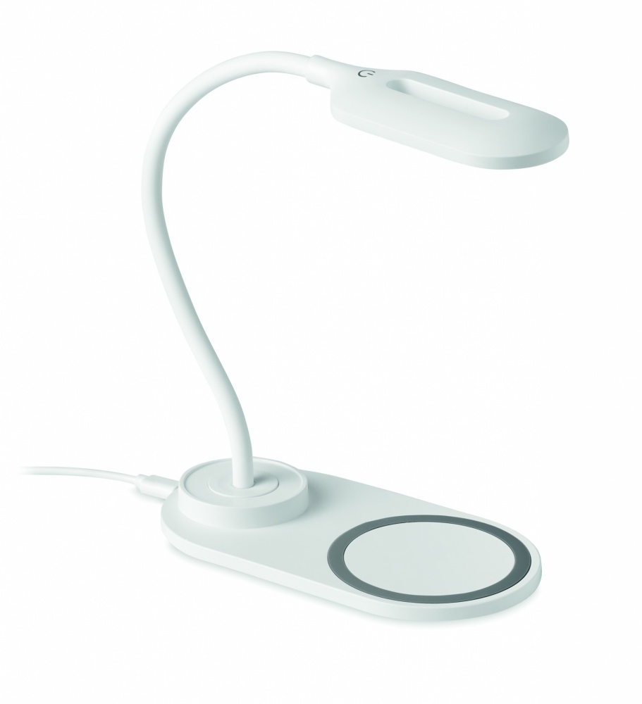 Logotrade promotional merchandise image of: Desktop light and charger 10W