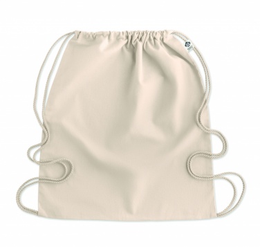 Logotrade advertising products photo of: Organic cotton drawstring bag