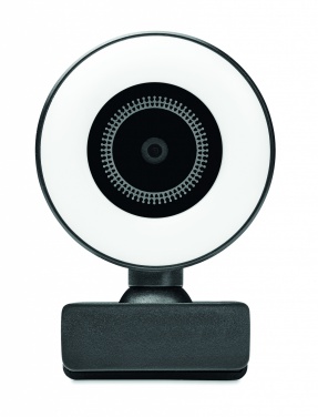Logo trade promotional products picture of: 1080P HD webcam and ring light