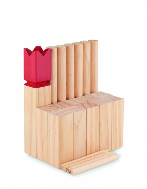 Logotrade promotional gift image of: Pinewood outdoor throwing game
