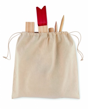 Logo trade promotional products image of: Pinewood outdoor throwing game