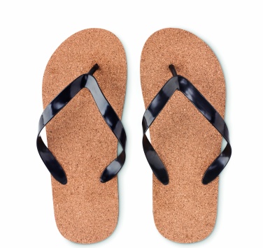 Logo trade promotional items image of: Cork beach slippers M