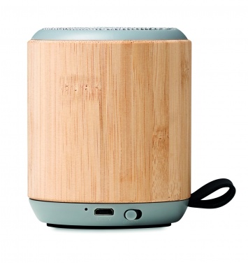 Logo trade advertising product photo of: 5.3 wireless bamboo speaker