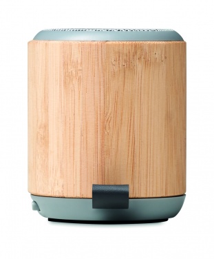 Logotrade promotional product picture of: 5.3 wireless bamboo speaker