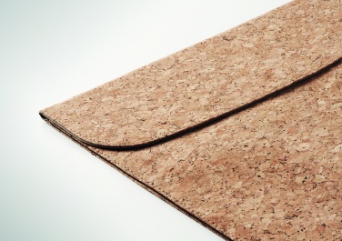 Logo trade promotional merchandise image of: Cork laptop bag magnetic flap