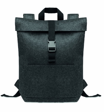 Logo trade business gift photo of: RPET felt backpack