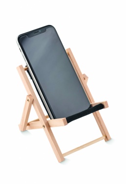 Logo trade promotional products picture of: Deckchair-shaped phone stand