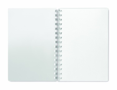 Logotrade promotional items photo of: A5 RPET notebook recycled lined