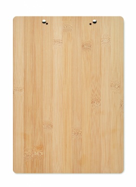 Logotrade promotional giveaway image of: A4 bamboo clipboard