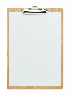Logotrade corporate gift picture of: A4 bamboo clipboard