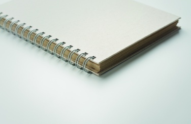 Logo trade promotional gift photo of: A5 grass notebook 80 lined