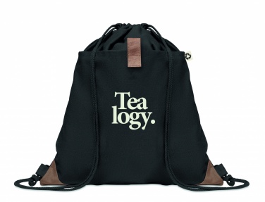 Logotrade promotional giveaway picture of: Recycled cotton drawstring bag