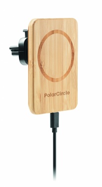 Logo trade promotional giveaways image of: Magnetic wireless charger 15W