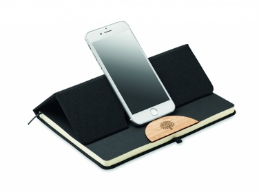 Logo trade corporate gifts picture of: A5 RPET notebook 80 lined