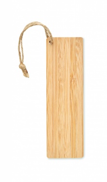 Logotrade promotional giveaway picture of: Bamboo bookmark