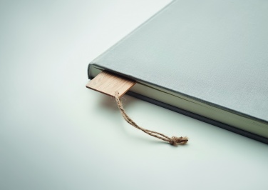 Logo trade advertising products picture of: Bamboo bookmark