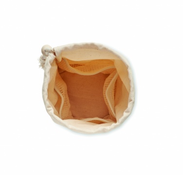 Logo trade promotional giveaways picture of: Small Organic cotton bag