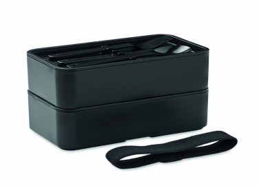 Logo trade promotional merchandise photo of: Lunch box in PP and bamboo lid