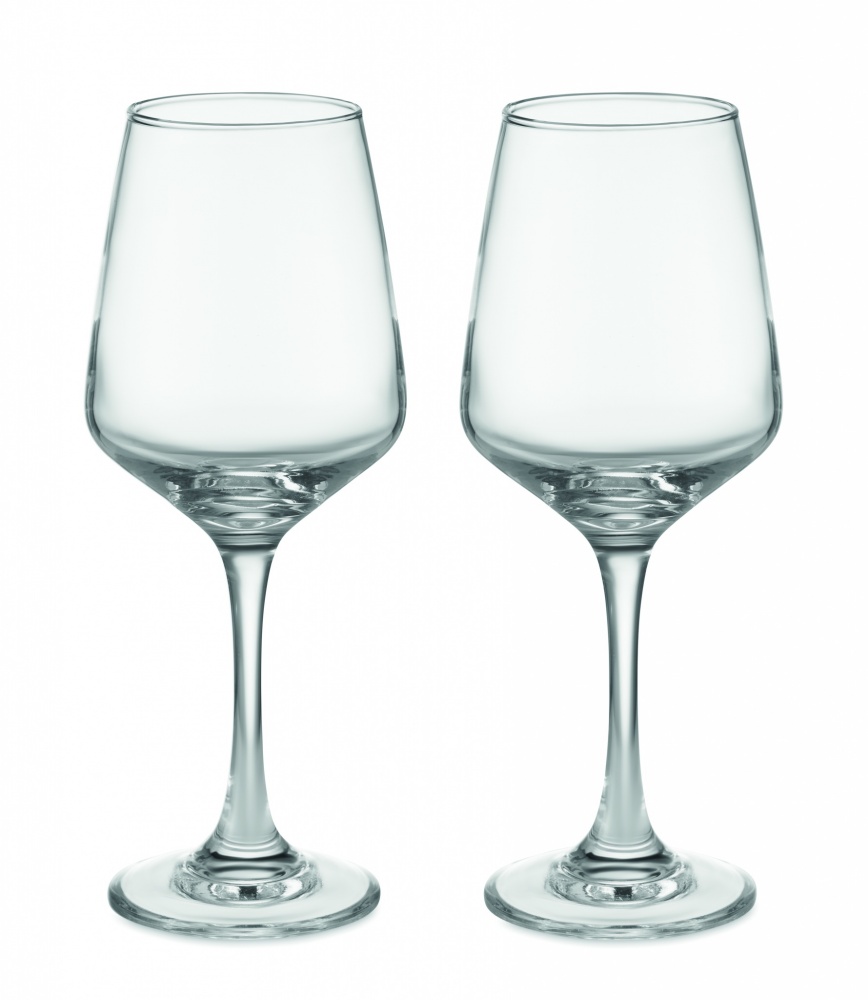 Logotrade business gifts photo of: Set of 2 wine glasses