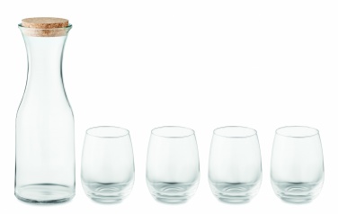 Logotrade promotional giveaways photo of: Set of recycled glass drink