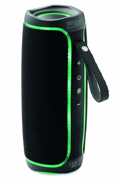 Logo trade promotional items picture of: 2x5 LED Wireless speaker IPX4