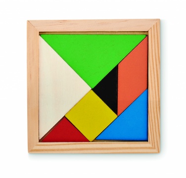 Logotrade promotional gifts photo of: Tangram puzzle in wood