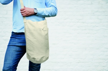 Logo trade promotional item photo of: Canvas shopping bag 270 gr/m²