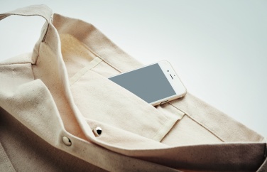 Logotrade promotional gift image of: Canvas shopping bag 270 gr/m²