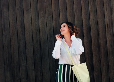 Logo trade promotional gifts image of: Cotton shopping bag 140gr/m²