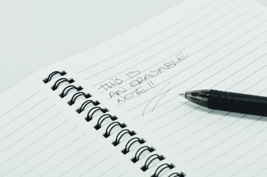 Logo trade promotional item photo of: A5 Erasable notebook