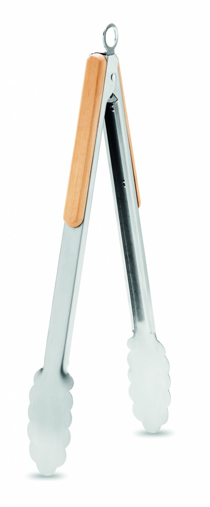 Logo trade promotional products picture of: Stainless Steel Tongs