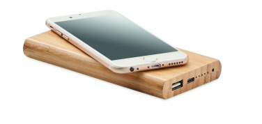 Logotrade advertising product picture of: 6000 mAh Bamboo power bank