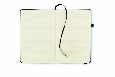Logotrade promotional merchandise photo of: Recycled Leather A5 notebook