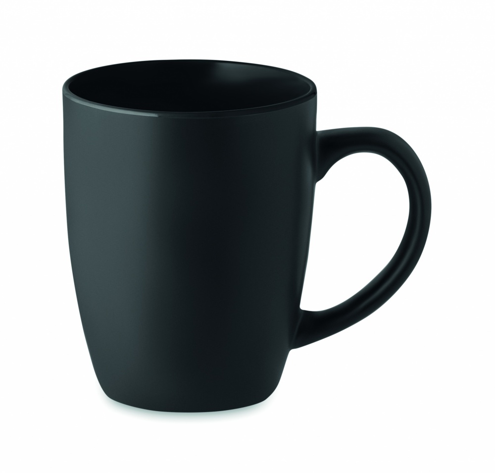 Logo trade promotional gift photo of: Two tone ceramic mug 290 ml